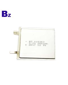 Factory Direct 250mAh Ultra-thin Lipo Battery