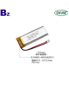 102265 1500mAh 3.7V Li-Polymer Batteries