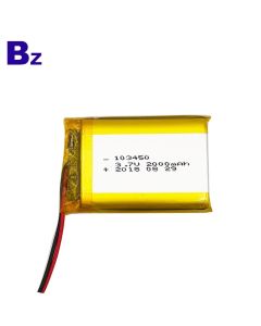 BZ 103450 2000mAh 3.7V Lipo Battery