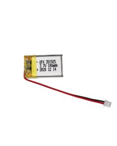 Chinese battery Manufacturer Supplies 100mAh Lipo Battery