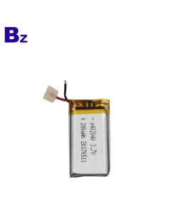 China Lithium Battery Manufacturer Wholesale Battery for Sports Headphone BZ 402040 280mAh 3.7V Lipo Battery