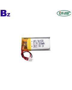 China Lithium Cells Manufacturer Wholesale 210mAh Lipo Battery