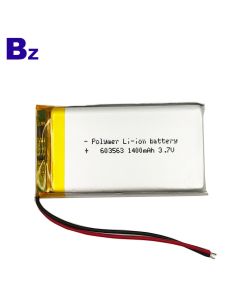 BZ 603563 1400mAh 3.7V Lipo Battery