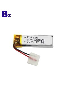 China Top Selling Lipo Battery for Mobile Tablet PC BZ 701330 200mAh 3.7V Lipo Battery with CE CB and KC Certification