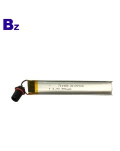 China Lithium Battery Manufacturer OEM Battery for LED Table Lamp BZ 701488 850mAh 3.7V Lipo Battery