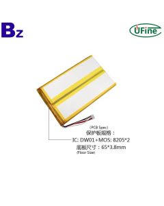 7035120-2P 3.8V 8000mAh Li-ion Polymer Battery Pack