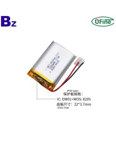 Lithium-ion Cell Manufacturer Wholesales 3.7V 1000mAh Battery