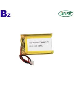 933450 1700mAh 3.7V Li-po Batteries