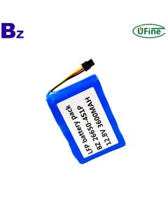 High Cycle Life 12.8V 3600mAh Battery Pack