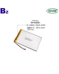 306090 1800mAh 3.7V Lithium Polymer Batteries