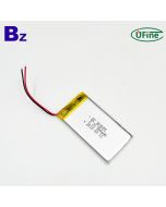 Chinese Best Lithium Cells Manufacturer Customize Li-polymer Battery for Blood Pressure Monitor UFX 303055 500mAh 3.7V Lipo Battery with KC Certificate