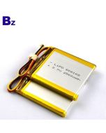 Chinese Best Lithium Battery Factory Customized Lithium Polymer Battery BZ 606168 3.7V 2500mAh Rechargeable Lipo Battery for Wireless Digital Device