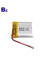 High Quality Cheap Price Lithium Cells for Smart Wearable Devices BZ 802530 600mAh 3.7V Lipo Battery with KC Certification