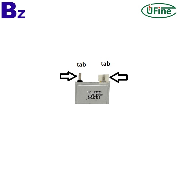 143023-45mAh battery tabs