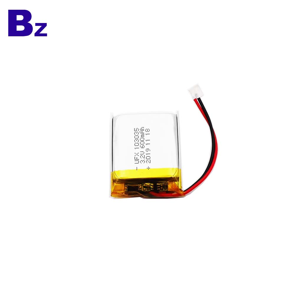 UFX_103035_3.2V_600mAh_3