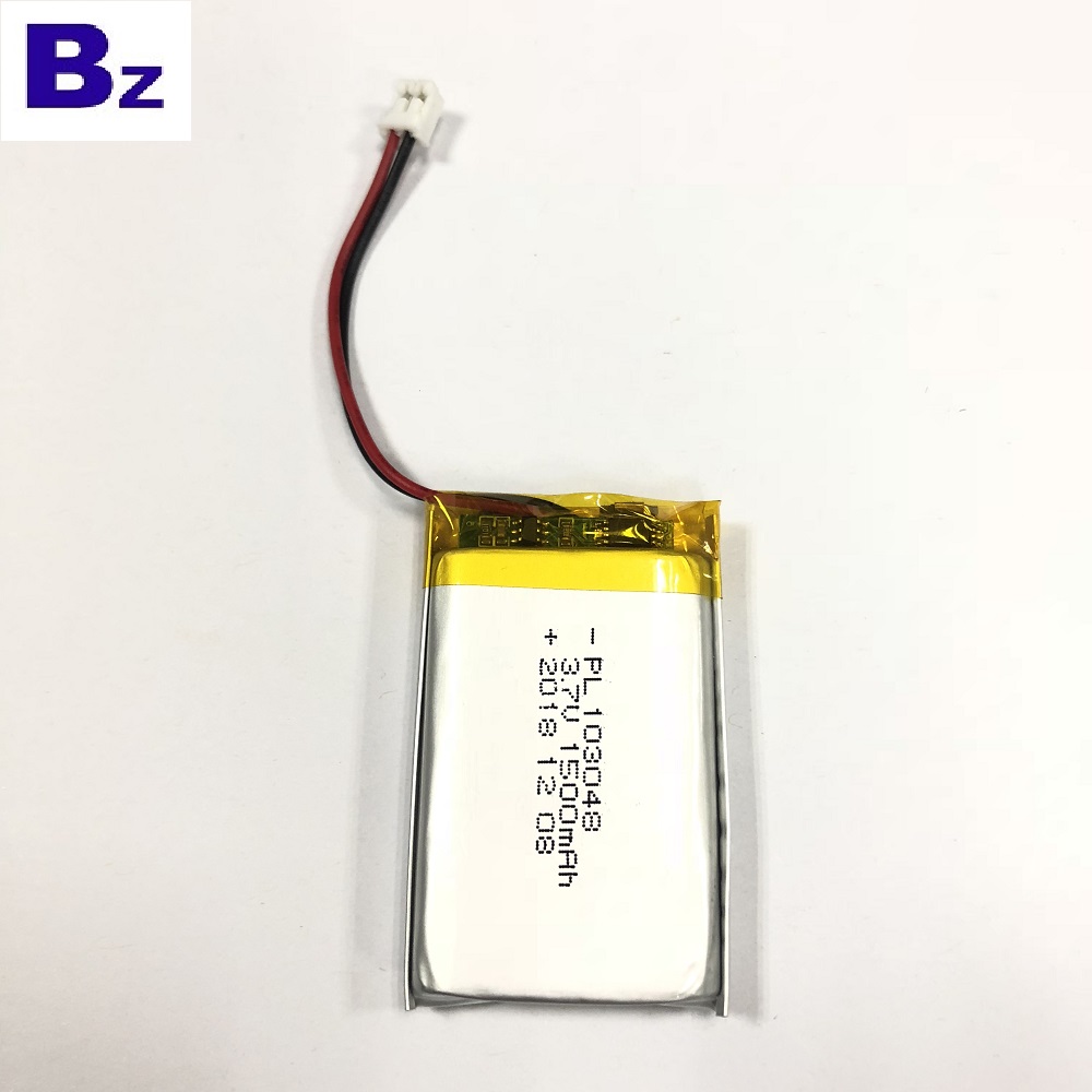 103048 3.7V 1500mAh Lipo Battery 