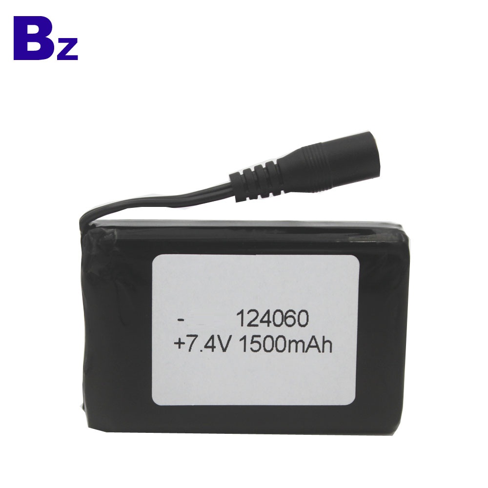 BZ 124060 2S 7.4V 1500mAh Polymer Li-ion Battery