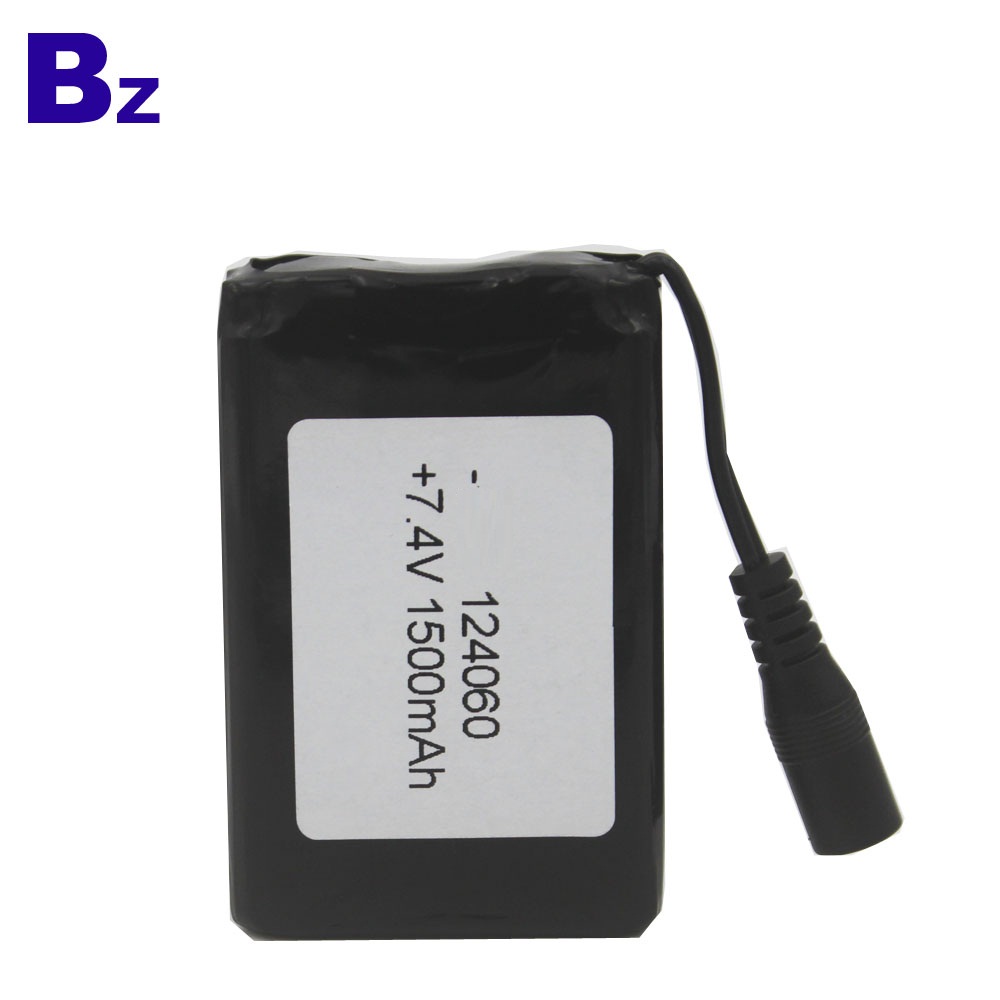 7.4V Lipo Battery for Electrically Heated Gloves