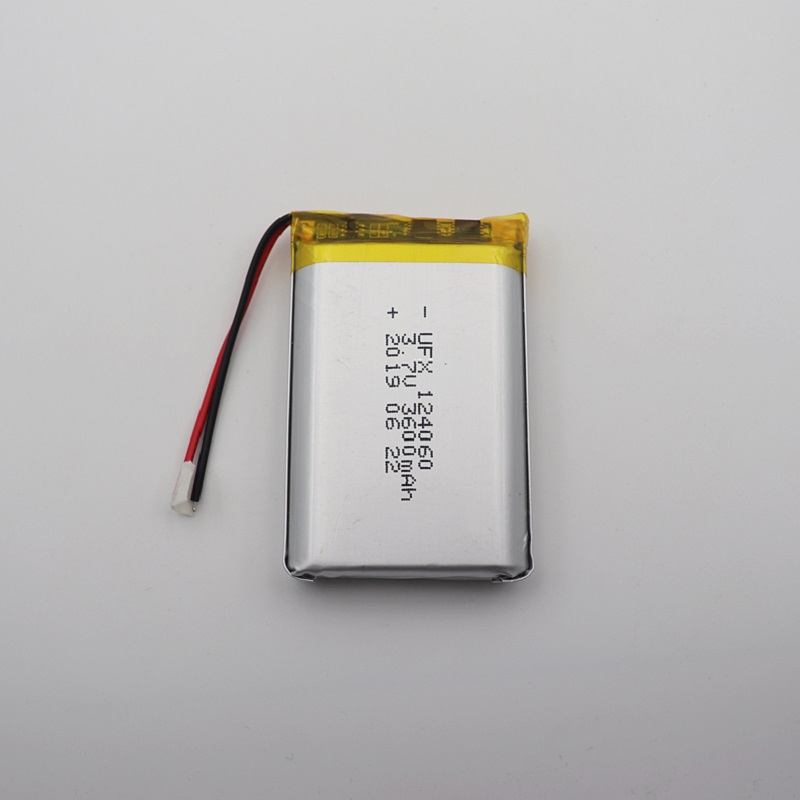 124060 3600mah 3.7V Lipo Battery Pack 