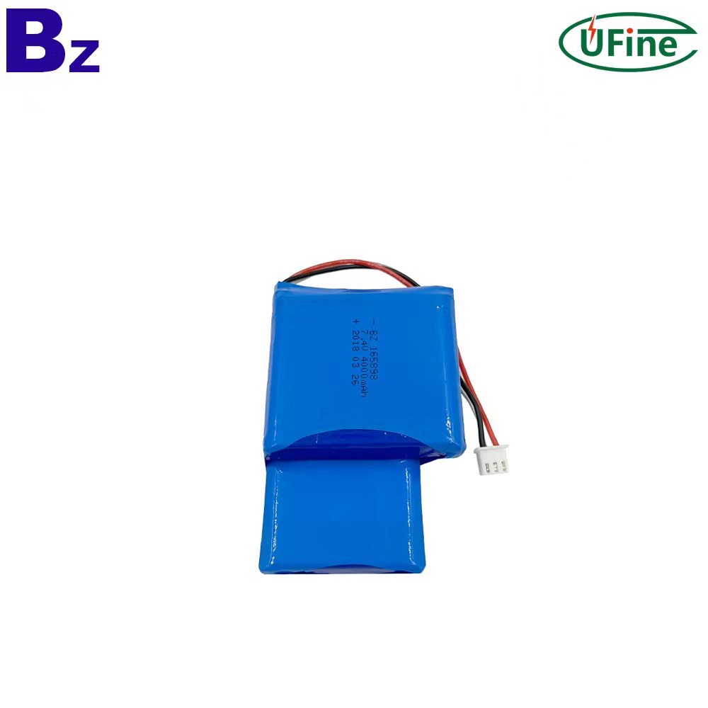 165898 7.4V 4000mAh Special Shape Battery Pack