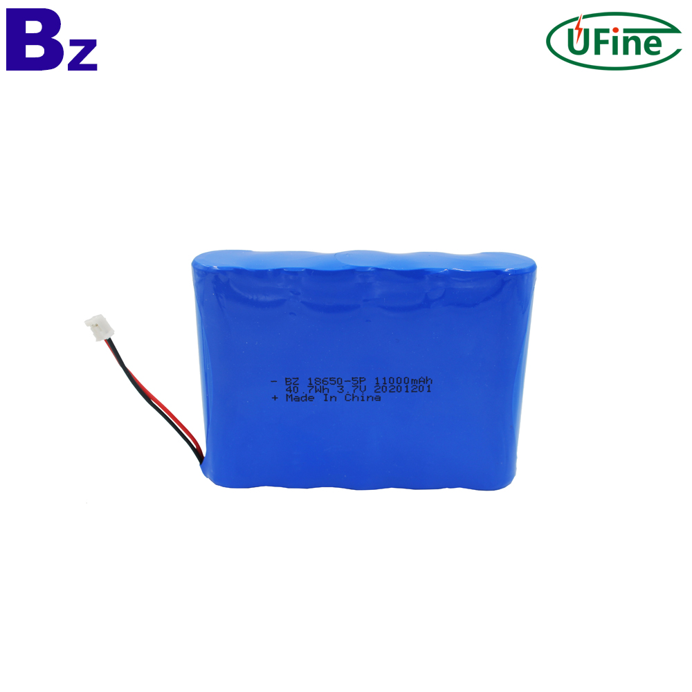 18650-5P_3.7V_11000mAh_Cylindrical_Battery-1