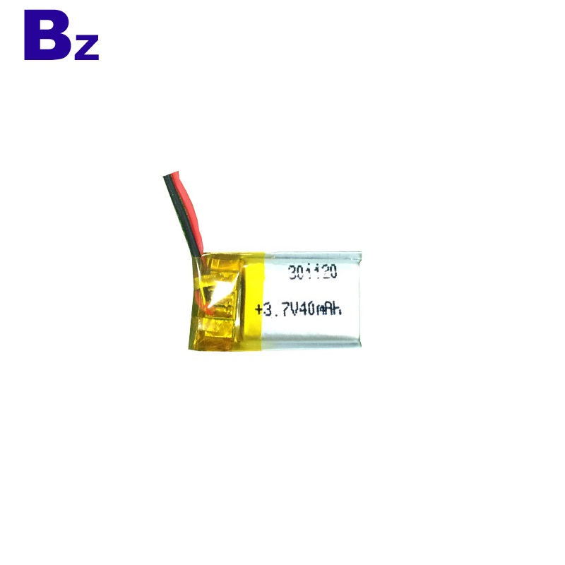 Battery for Bluetooth Headphone BZ 301120 40mAh 3.7V