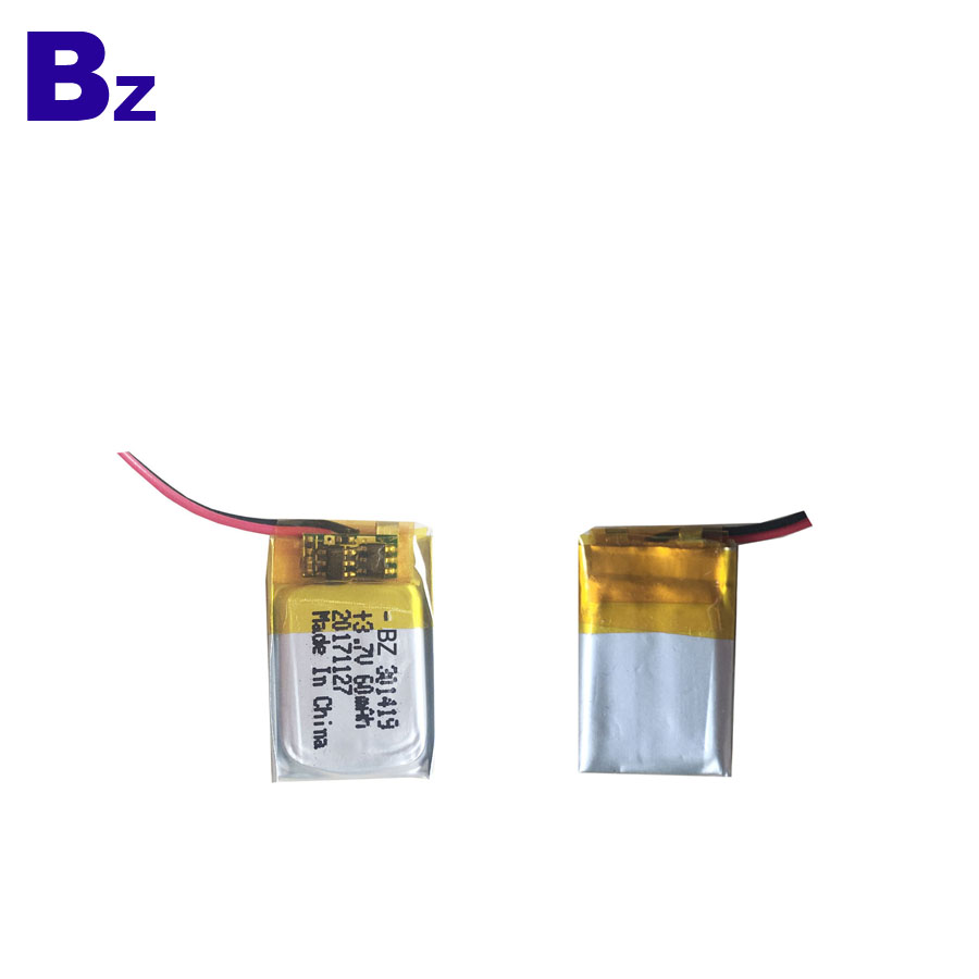 60mAh Battery for Bluetooth Headphone