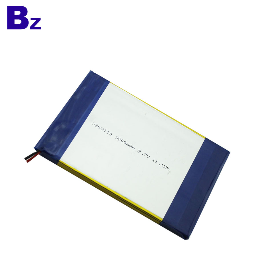 3000mAh LiPo Battery For Medical Devices