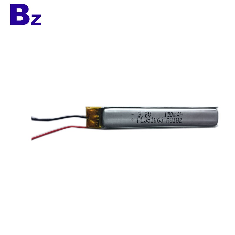 150mAh 3.7V Lithium Ion Polymer Battery