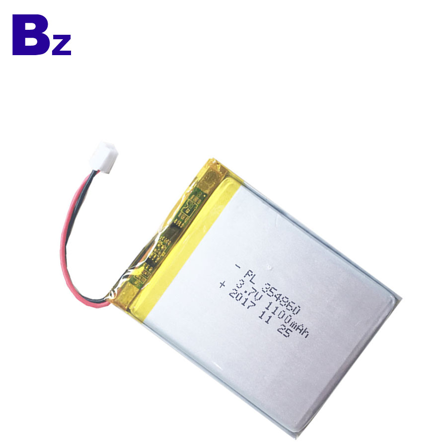 Customized Rechargeable Battery 1100mAh 3.7V