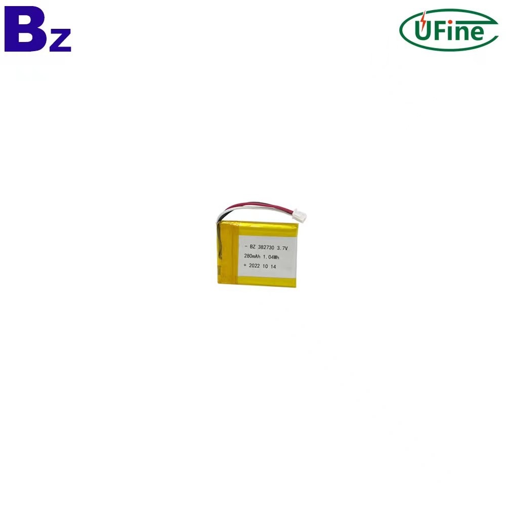 382730 3.7V 280mAh Lithium-ion polymer Battery-2-