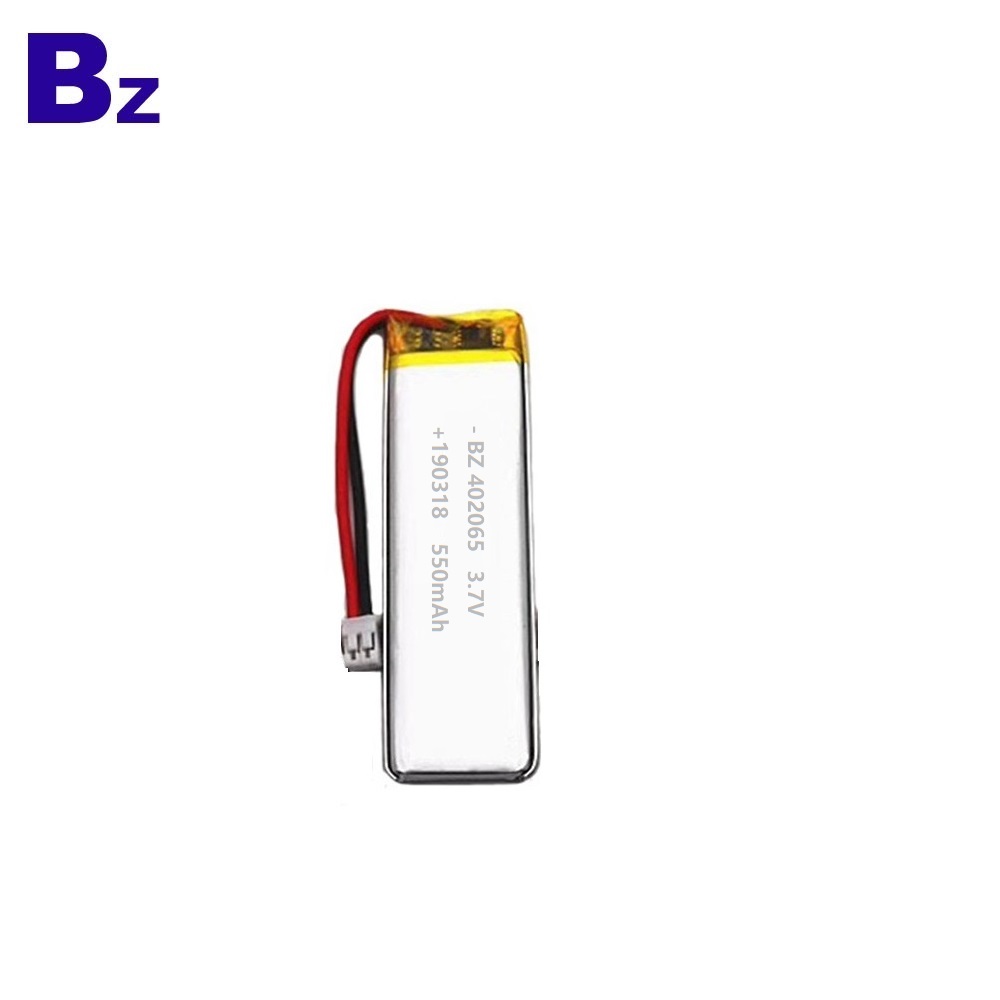 550mAh Li-polymer Battery for Air Cleaner