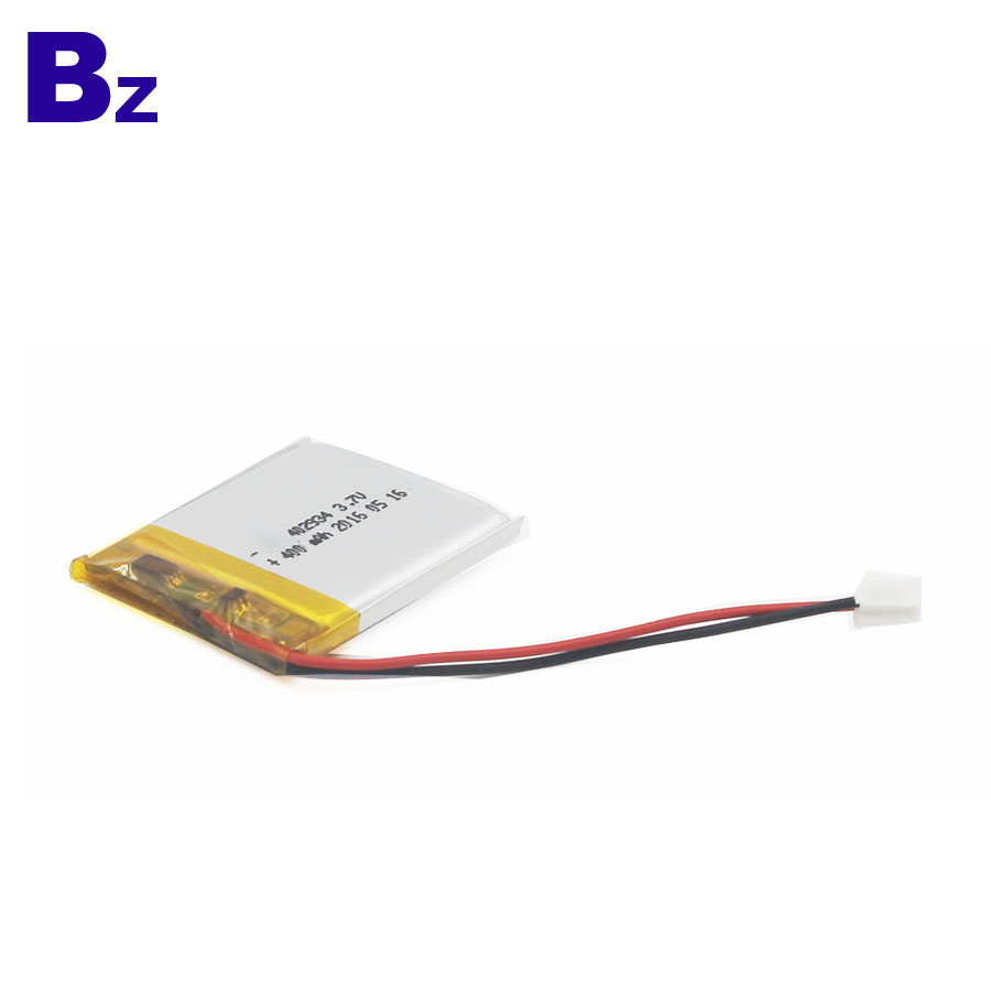 400mAh 3.7V Li-Polymer Battery