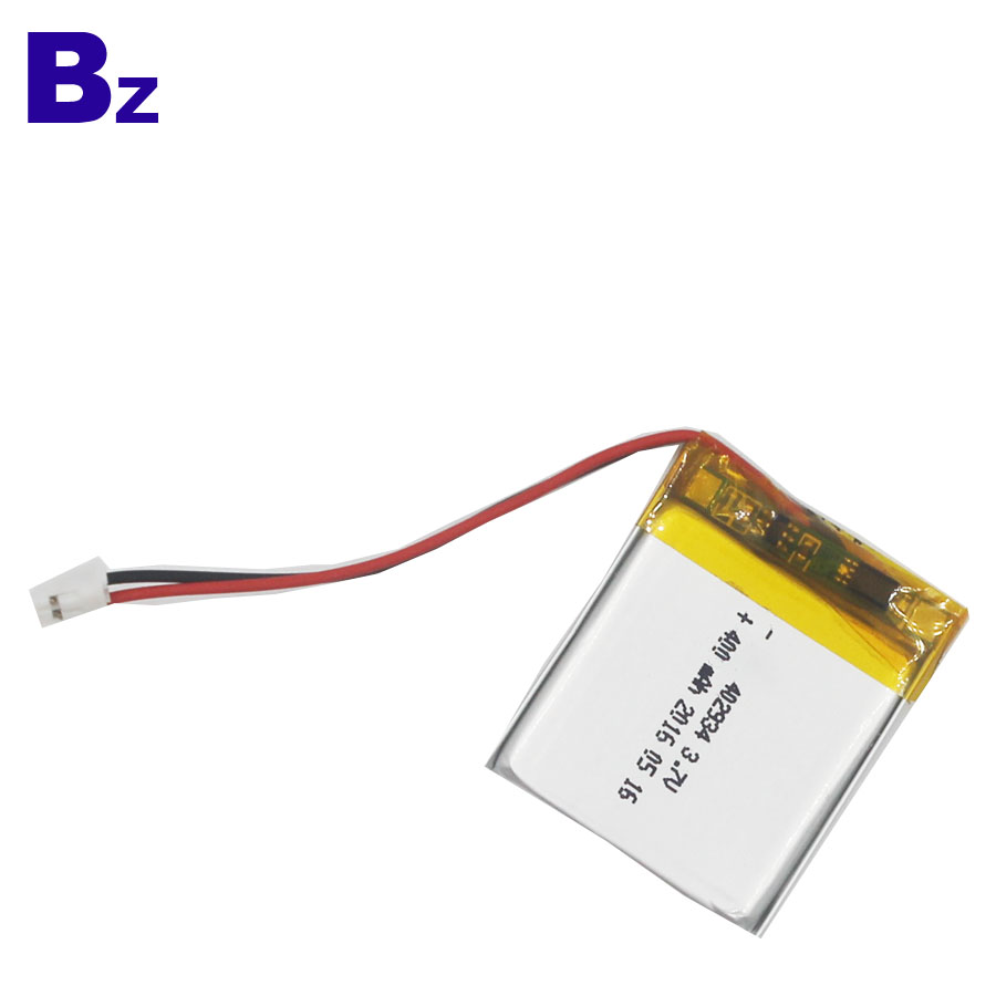 Customized Lipo Battery 400mAh 3.7V