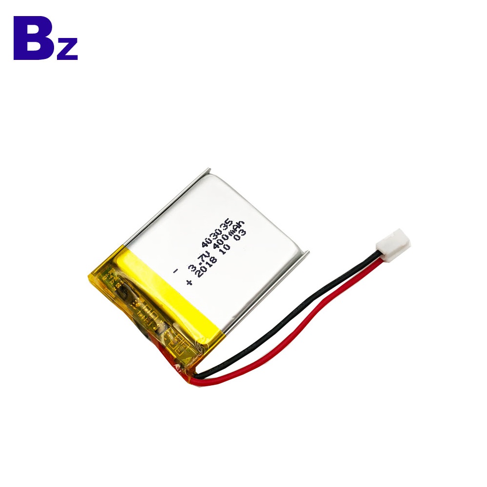 403035 400mah 3.7V Rechargeable Li-ion Battery