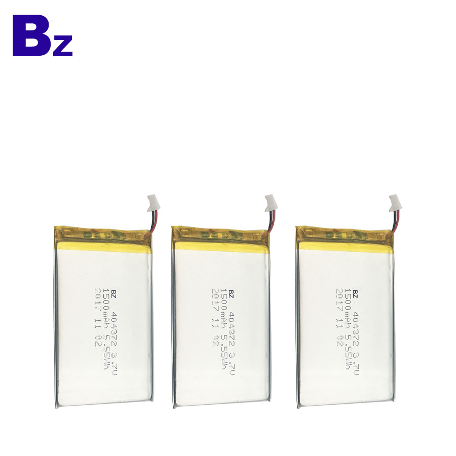 Customized Rechargeable Battery 1500mAh 3.7V