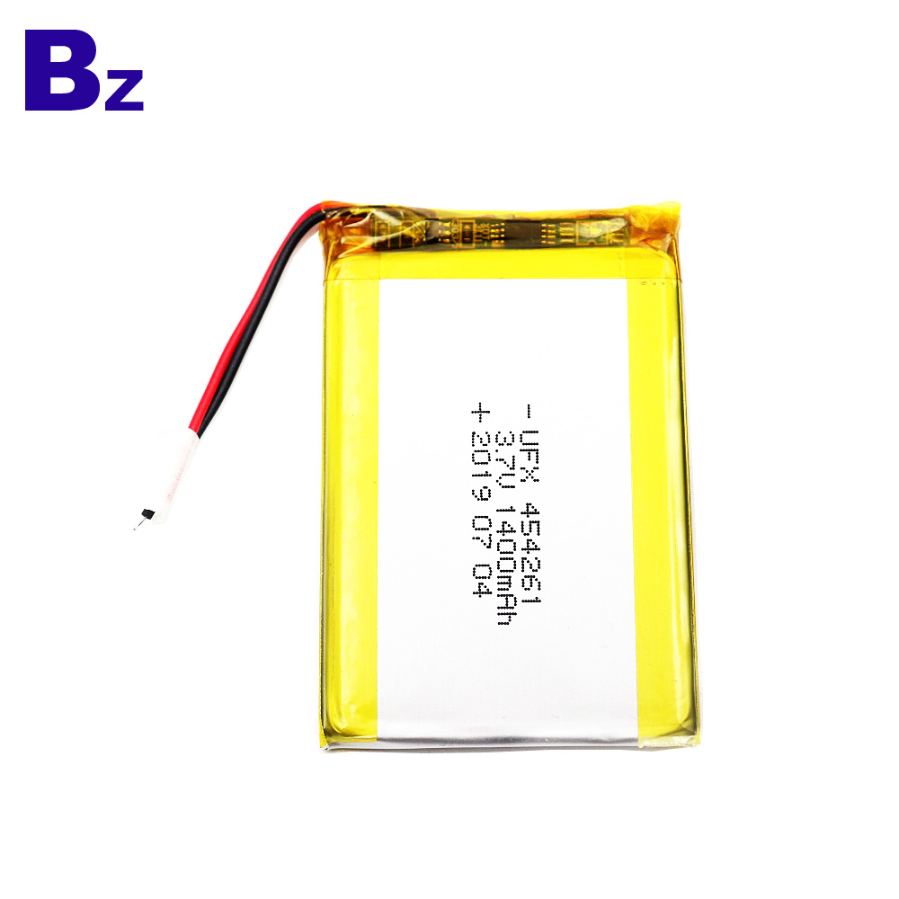 1400mAh  Li Polymer Battery With Wire