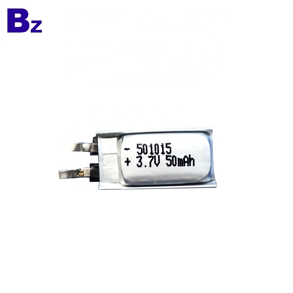 501015 50mAh 3.7V Li-Polymer Battery