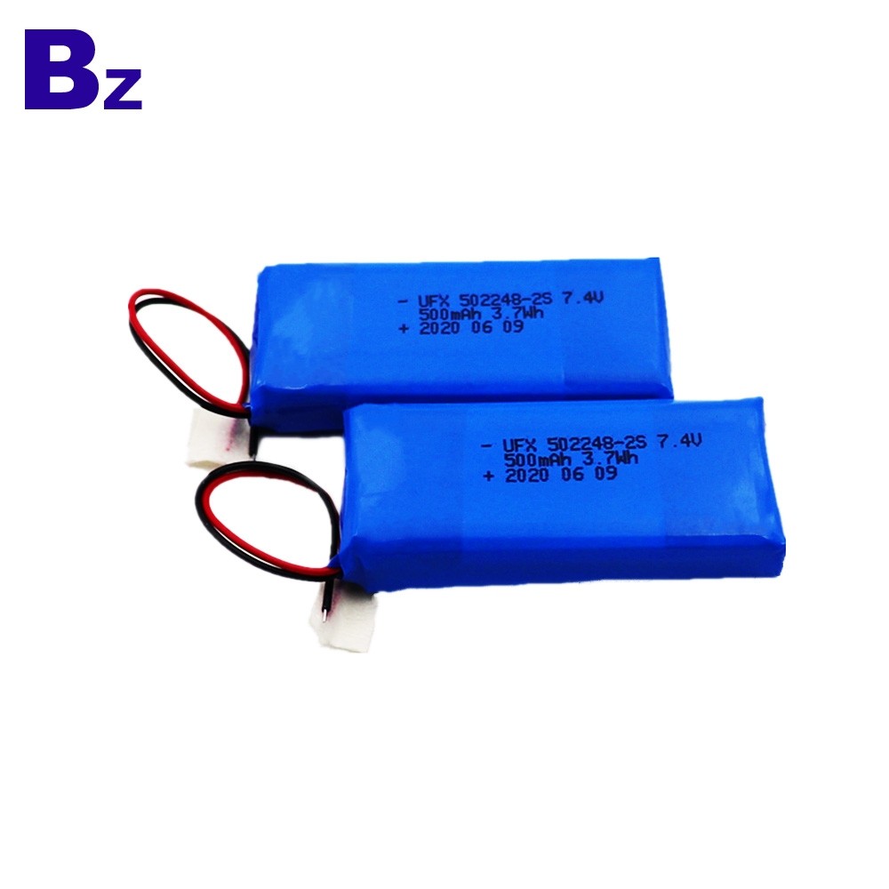 502248-2S_500mAh_7.4V_Lithium_Polymer_Rechargeable_Battery_5_