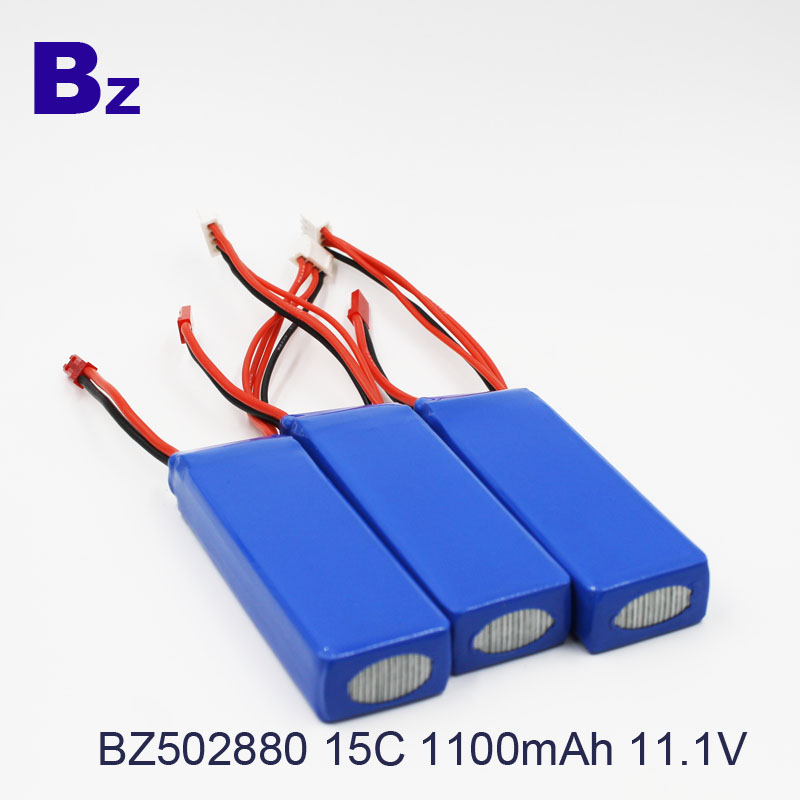 502880 1100mah 15c 11.1v High Rate Battery