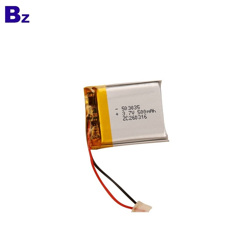 BZ 503035 500mAh 3.7V Li-polymer Battery