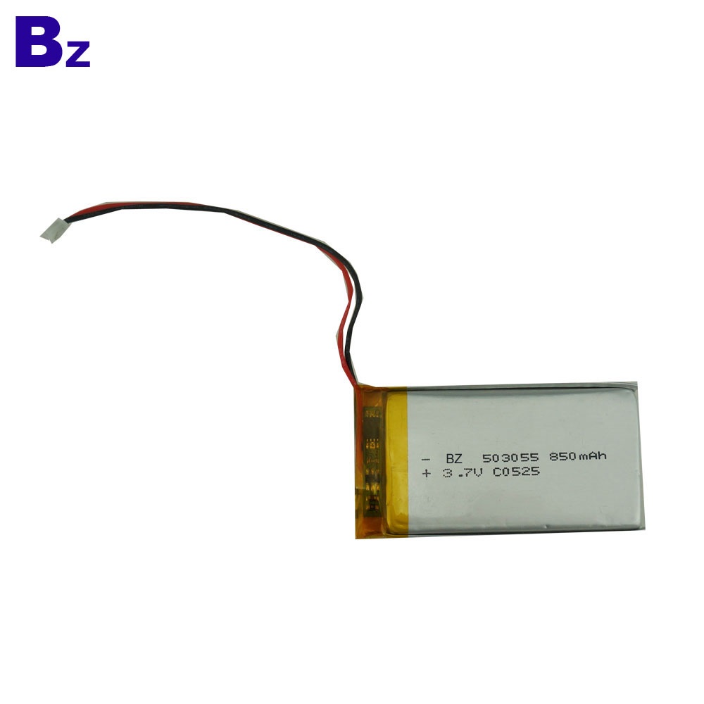 503055 850mAh 3.7V LiPo Battery