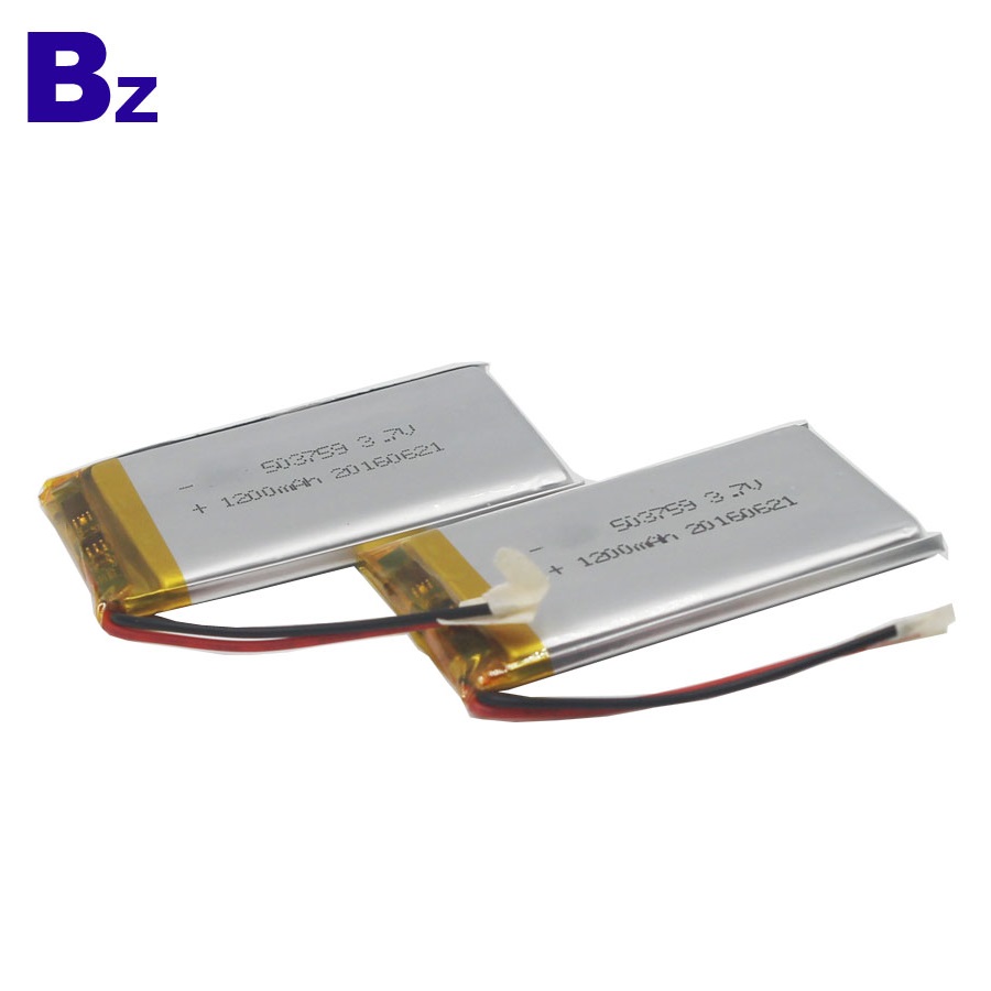 1200mAh 3.7V Rechargeable LiPo Battery