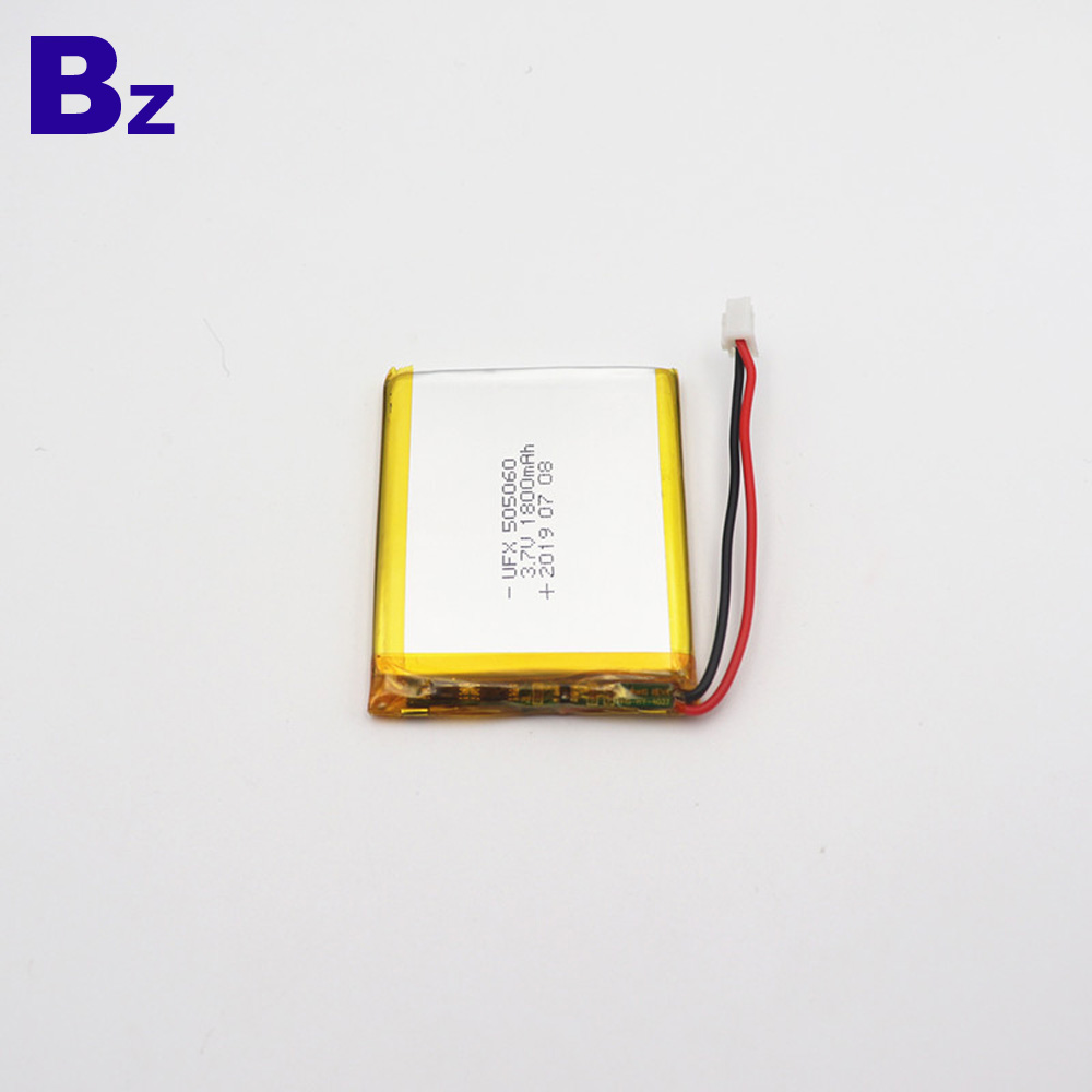 505060 1800mAh 3.7V Li-Polymer Battery