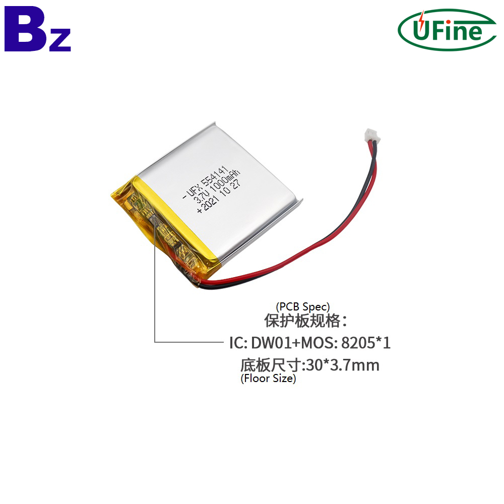 554141_3.7V_1000mAh_Li-polymer_Battery-2