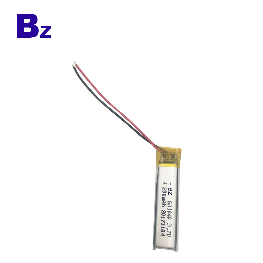 3.7V 200mAh Lithium-ion Polymer Battery