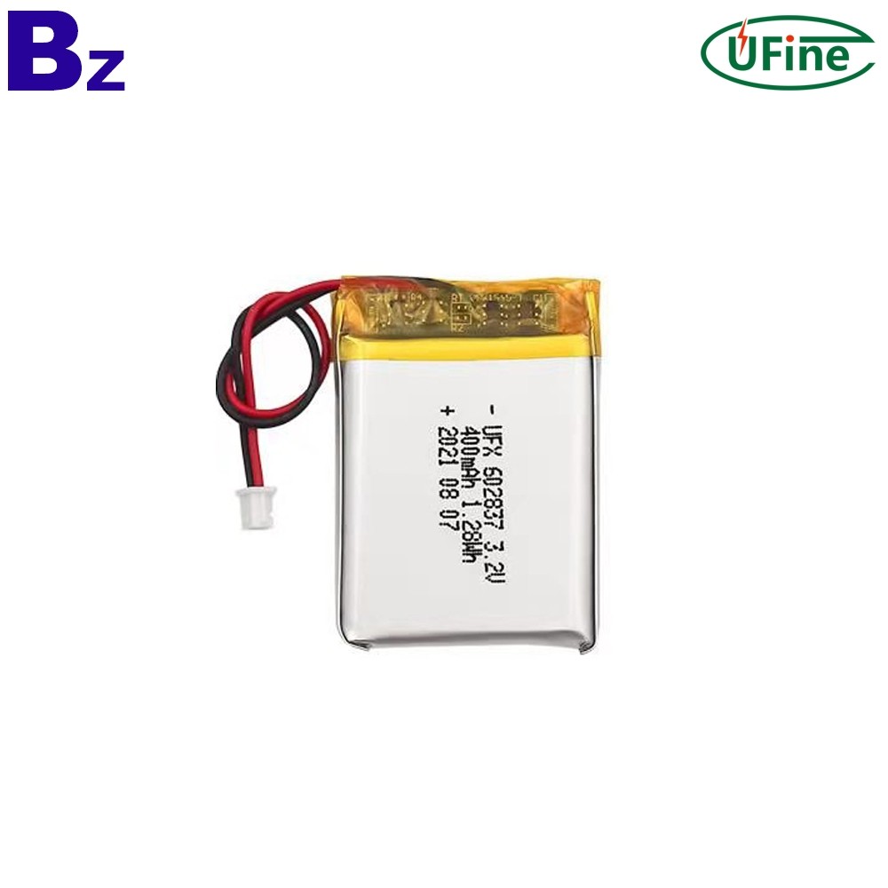 UFX_602837_400mAh_3.2V_lithium_iron_phosphate_Battery_1_