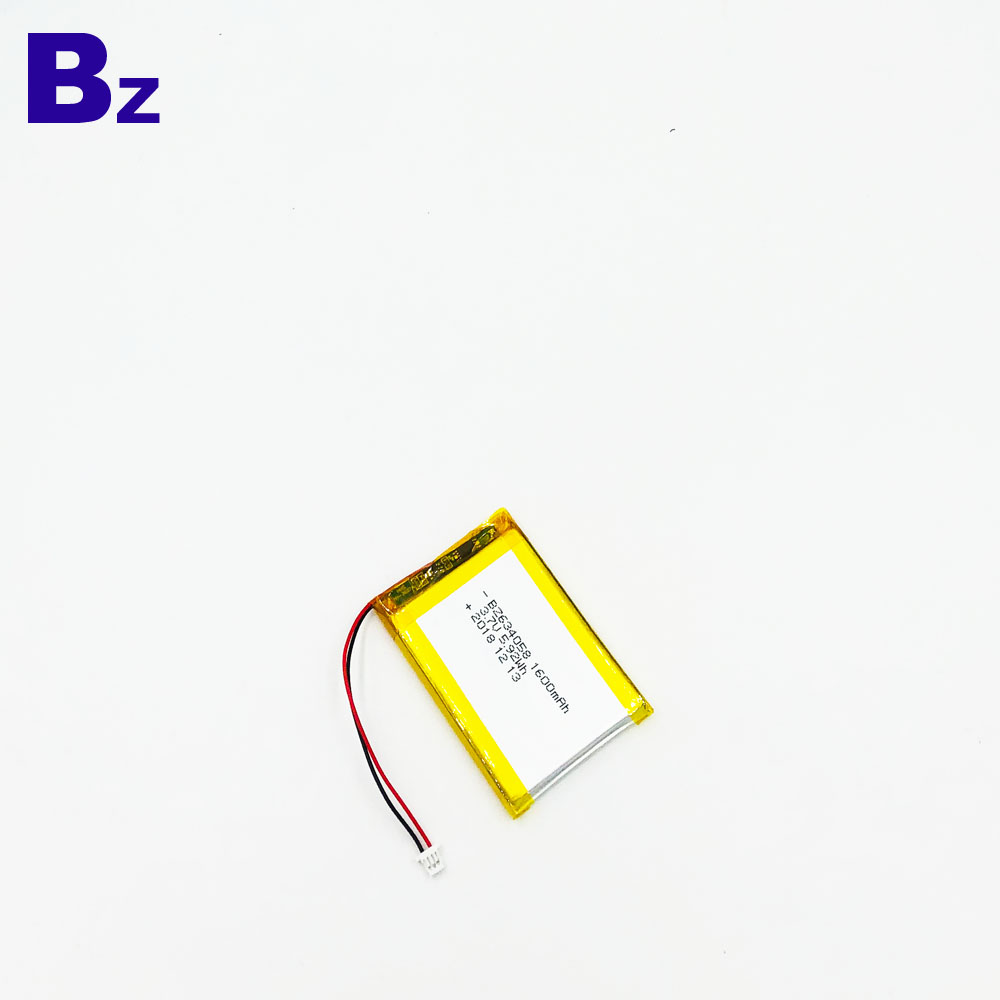 1600mAh 3.7V Lipo Battery