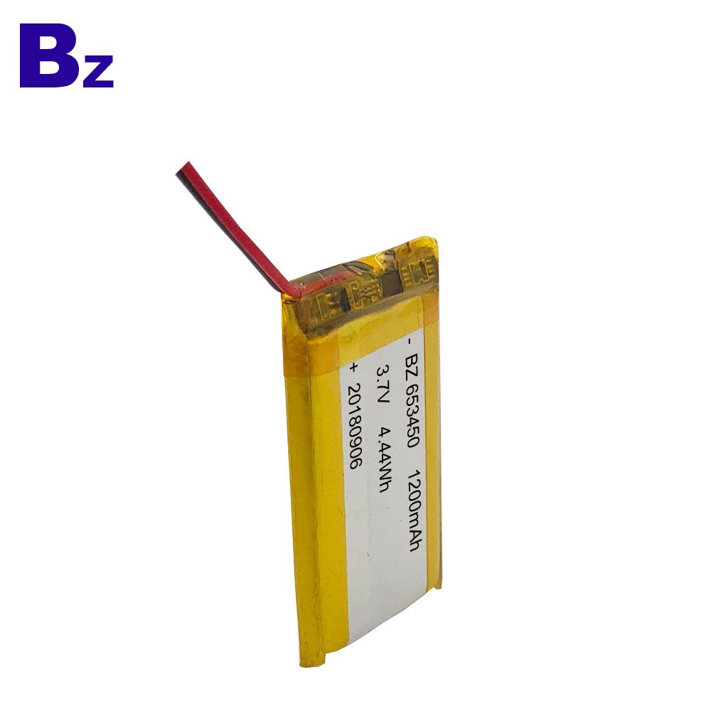 ODM High Quality Rechargeable Battery 653450 1200mAh