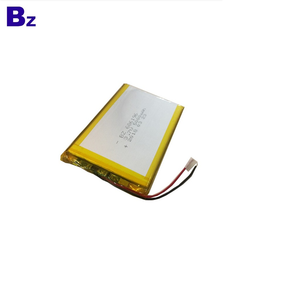 686196 5000mah 3.7V Li-polymer Battery